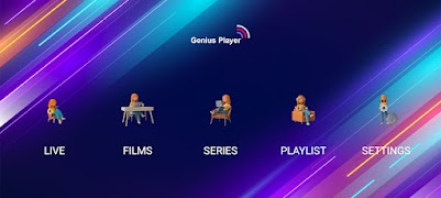 Genius Player for mobile captura de pantalla 1