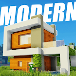 Mapa de casa moderna Minecraft