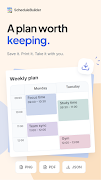 ScheduleBuilder План на неделю скриншот 3