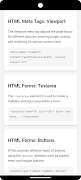 HTML Learning Hub syot layar 2