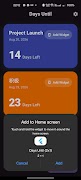 Days Until: Event Countdown screenshot 3