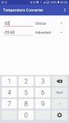 Temperature Converter :Celcius ポスター