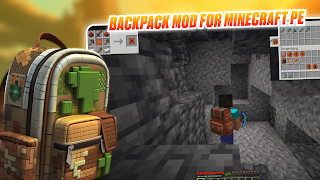 Backpack Mod for Minecraft PE-poster