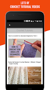 Crochet Patterns, Stitches and Tutorials скриншот 5