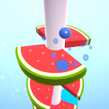 Fruit Drop Helix: Jump Ball 3D