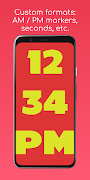 Fullscreen Clock 스크린샷 4