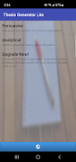 Thesis Generator Lite ภาพหน้าจอ 2