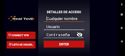 1 Schermata REAL TEVE