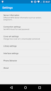 1 Schermata MPDroid