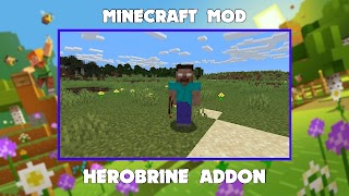Herobrine Mod for Minecraft PE تصوير الشاشة 7