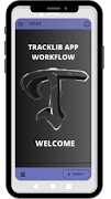 پوستر Tracklib App Workflow