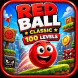Red Ball Classic: 100 Levels