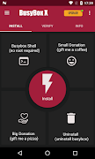 BusyBox X [Root] captura de pantalla 1