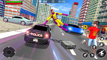 Super Flying Hero War Rescue screenshot 3