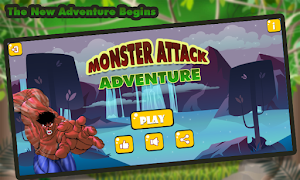 Monster Attack - Adventure โปสเตอร์