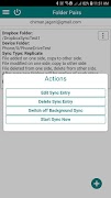 Sync & Comparison using Dropbo syot layar 3