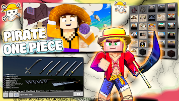 Mods One Piece Anime Minecraft poster