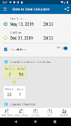 Date Calculator syot layar 2