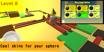برنامه‌نما Balance Ball Game 3D عکس از صفحه