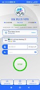 HK PLUS VPN الملصق