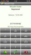 2 Schermata Musafir Dialer