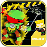 Turtles Fighting Ninja Games