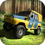 Hill climb UAZ Police