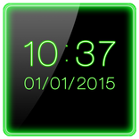Neon Digital Clock