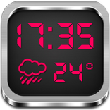Malam Widget Jam Cuaca