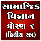STD 6 Social Science (SEM 2) Book icon