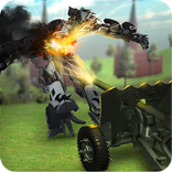 Artillery vs Carobot Simulator