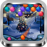 Winter Christmas Bubble Shoot