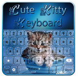 Gatinho tema de teclado