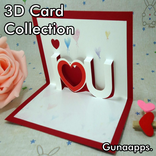 Tarjeta de colección de diseño 3D