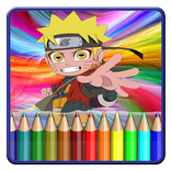 Anime Colouring Book