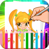Coloring Winx Game Club