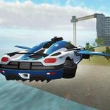 Flying Police Super Car 3D