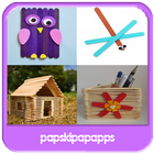 DIY Popsicle Stick Crafts icon