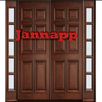 double wooden door design APK