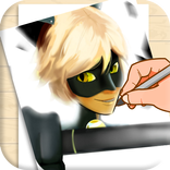 How To Draw Cat Noir Ladybug