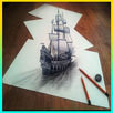 Drawing 3D Art APK