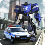 Futuristic Robot Police