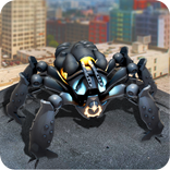 Futuristic Robot Spider Hero