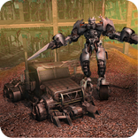 Futuristic Robot Truck 3D