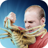 Facehugger Simulation 3D