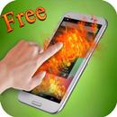 Feu à L'écran de Téléphone APK