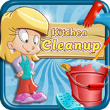 Kids Clean Up Kitchen