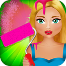 girl room design game APK