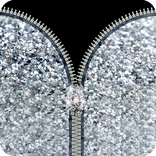 glitter fake lock screen