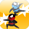 Jumping Ninja Fight : Two Player Game APK